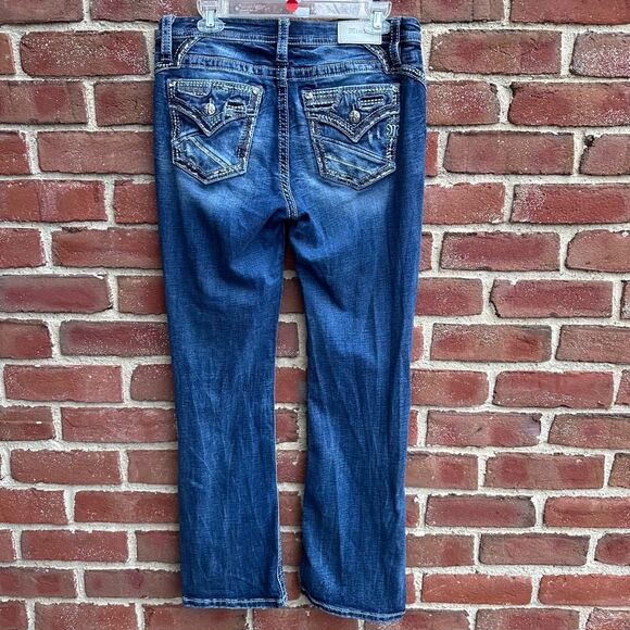 Miss Me Curvy Boot Jeans Women E3705VB2R k1129 size 30 NEW - Picture 11 of 13